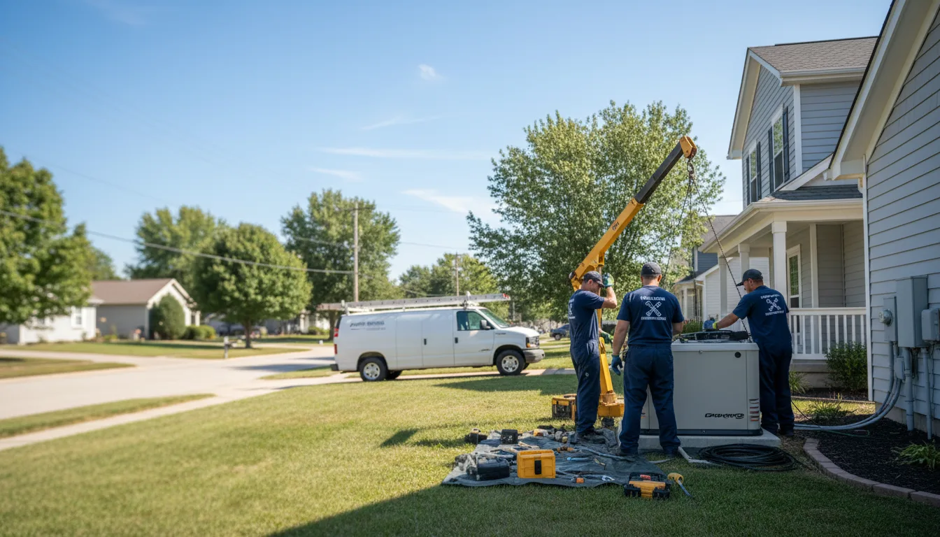 Generator Installation in Corinth, MS near me